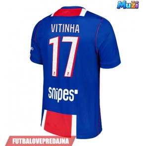 Lacne Muži Futbalové dres Paris Saint-Germain Vitinha #17 2026-27 Krátky Rukáv - Domáci